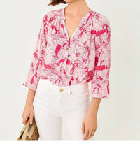 Lilly Pulitzer - Elsa Silk Top