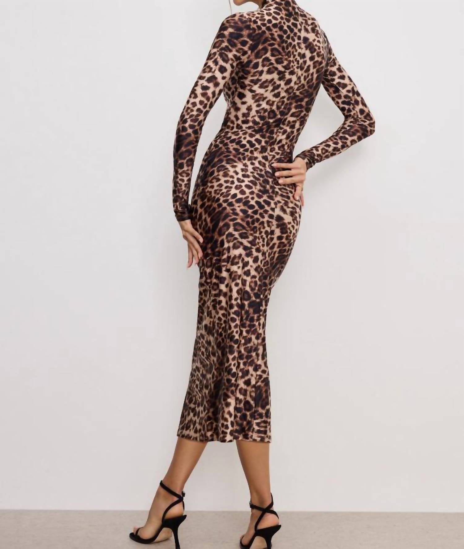 Good American - Satin Shine Midi Dress