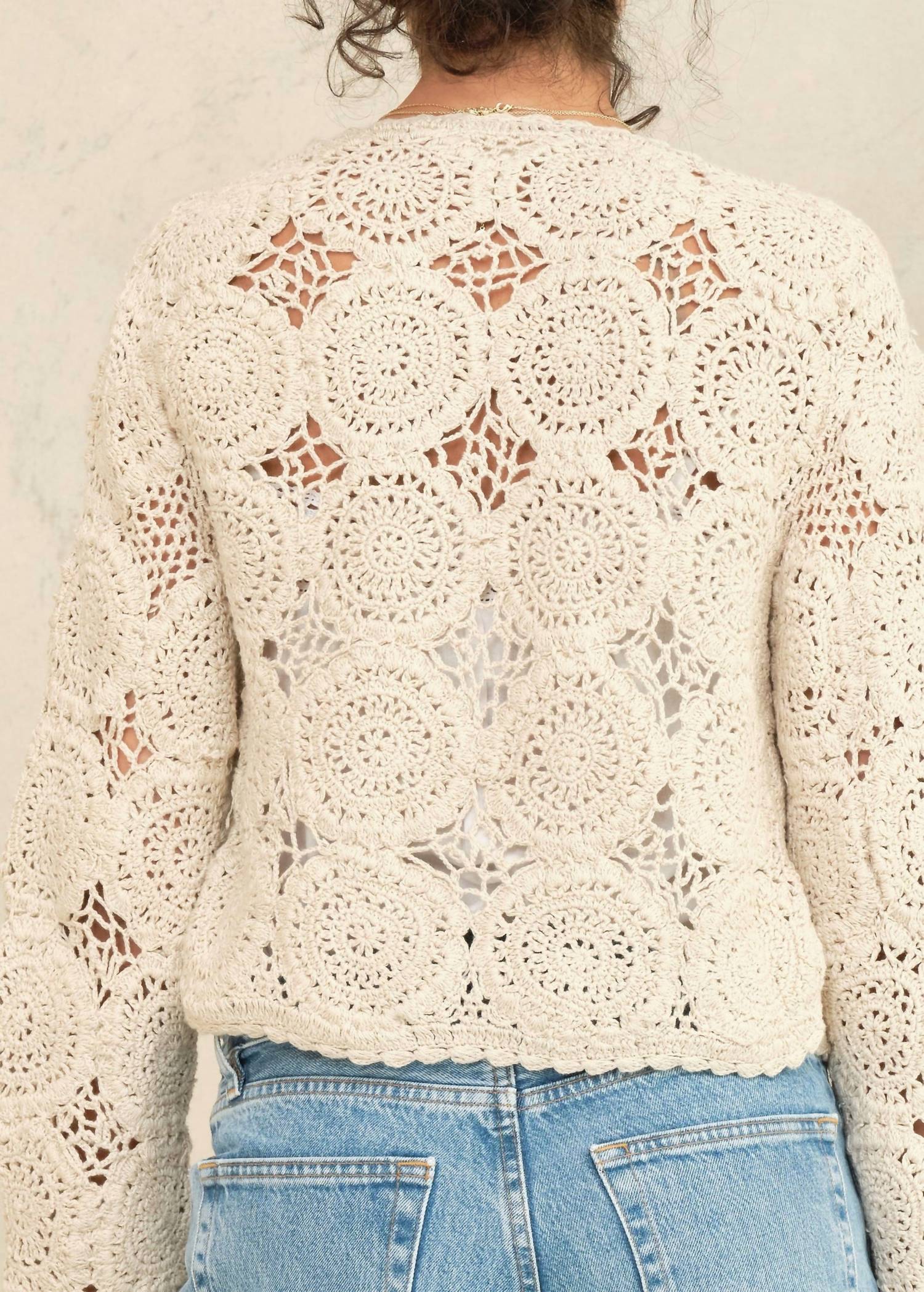 M.A.B.E. - Maci Crochet Jacket