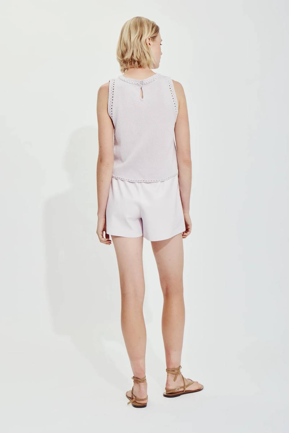 Melissa Nepton - Hudson Vegan Leather Shorts