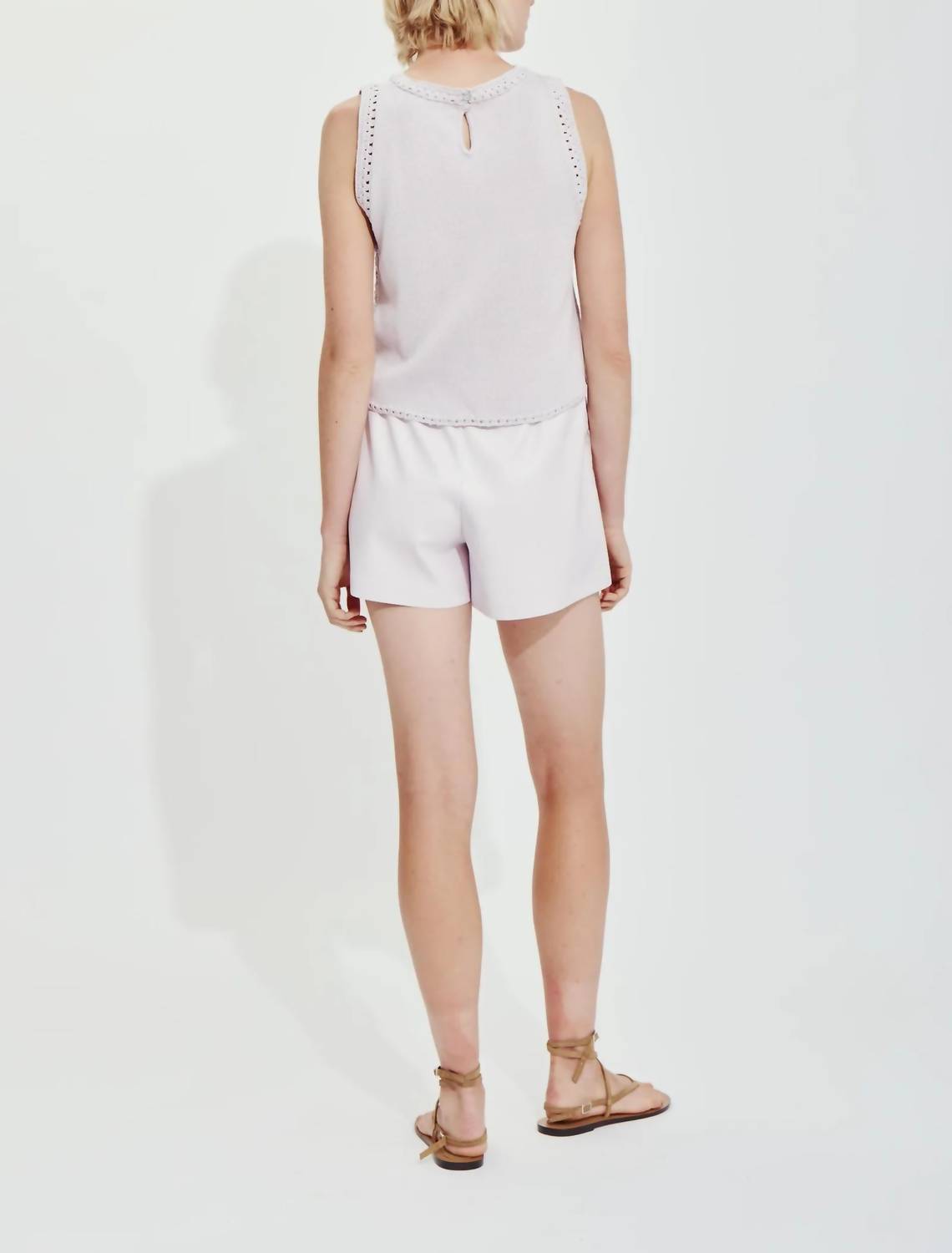 Melissa Nepton - Hudson Vegan Leather Shorts