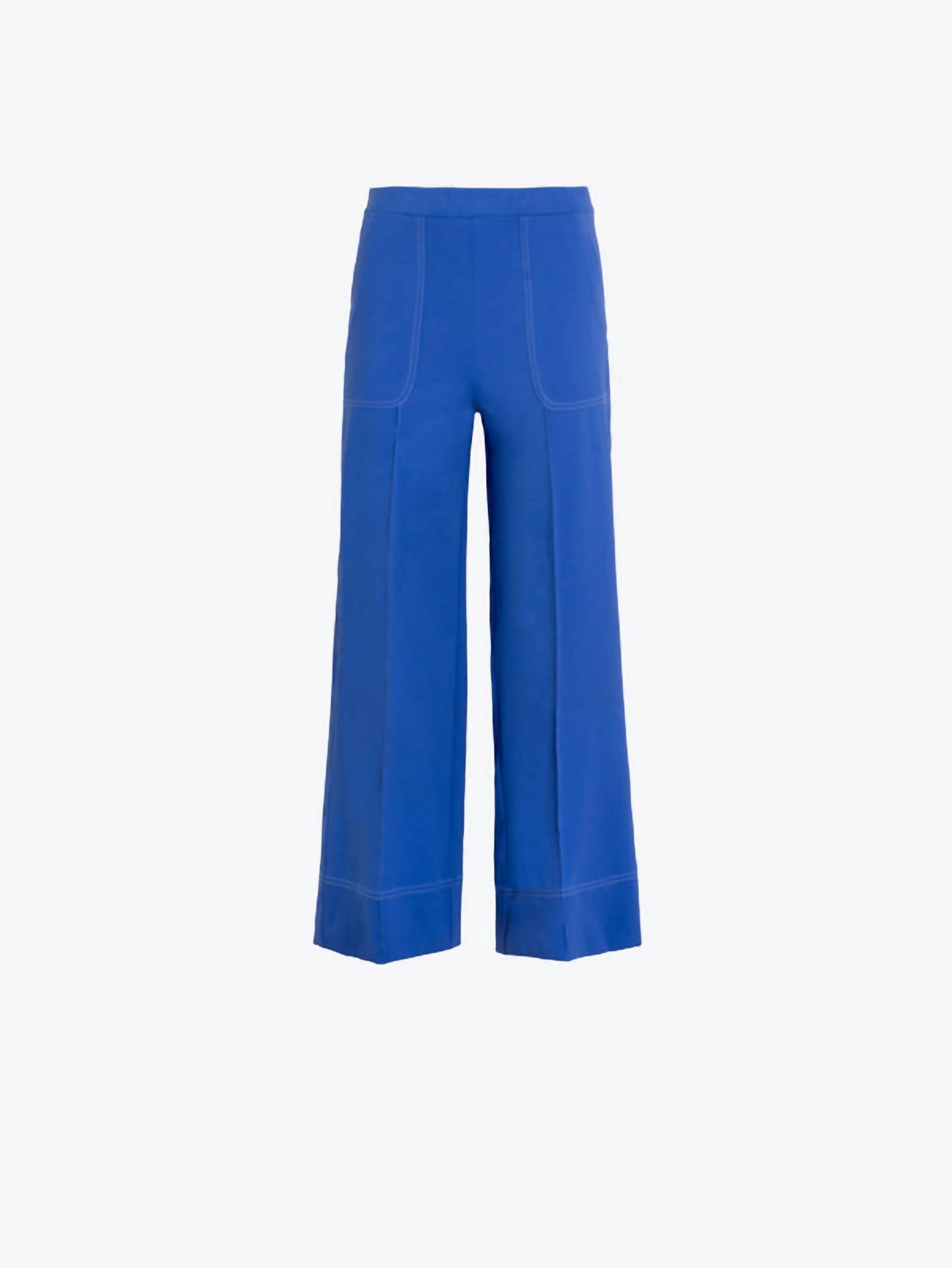 Vilagallo - Women's Pull on pant with stitching