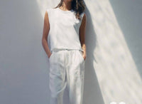 Rowan Savannah Tank Top in white - women's tank top