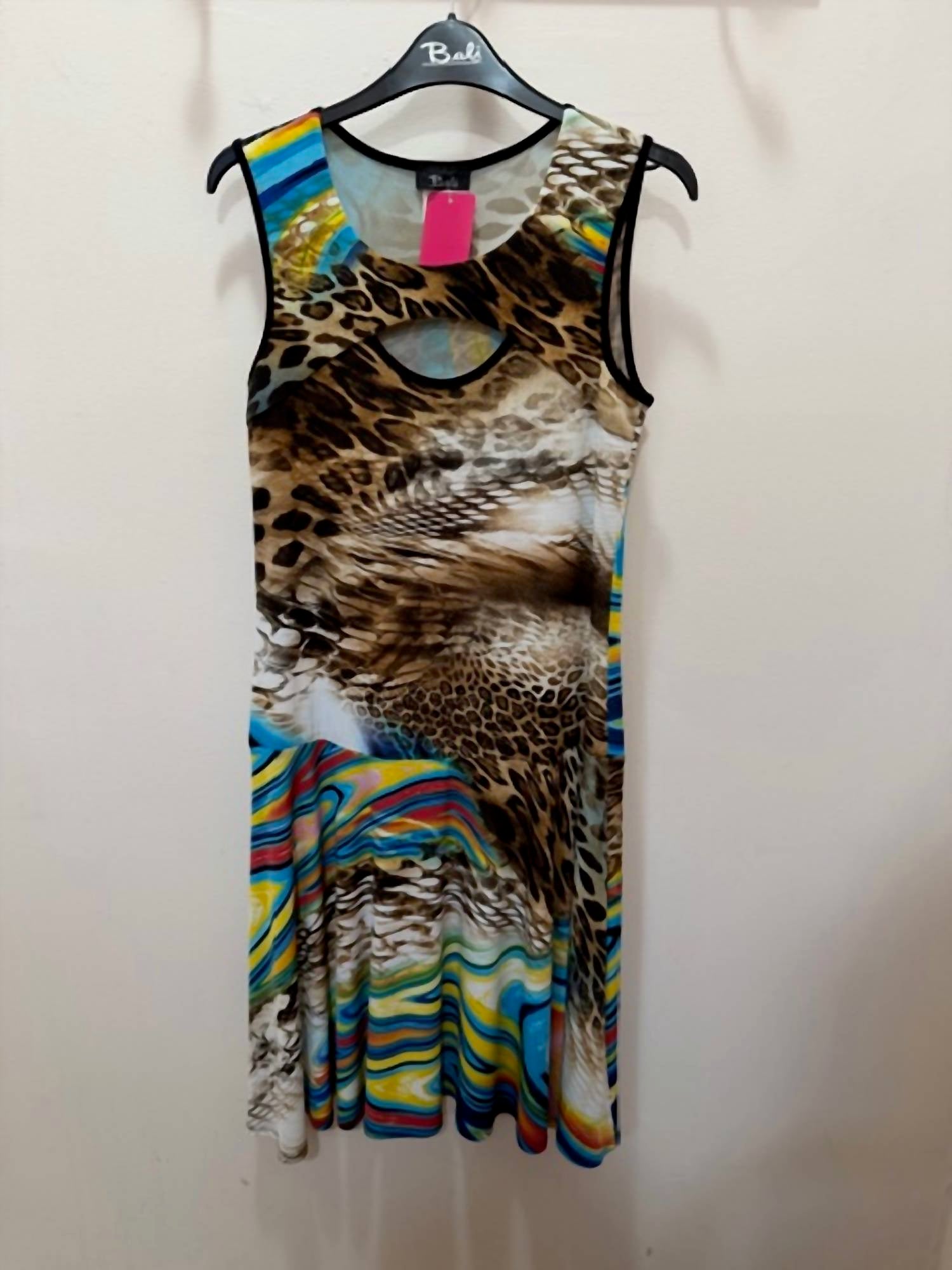 Bali Corp. - Women's Animal Print And Abstract Print Dress