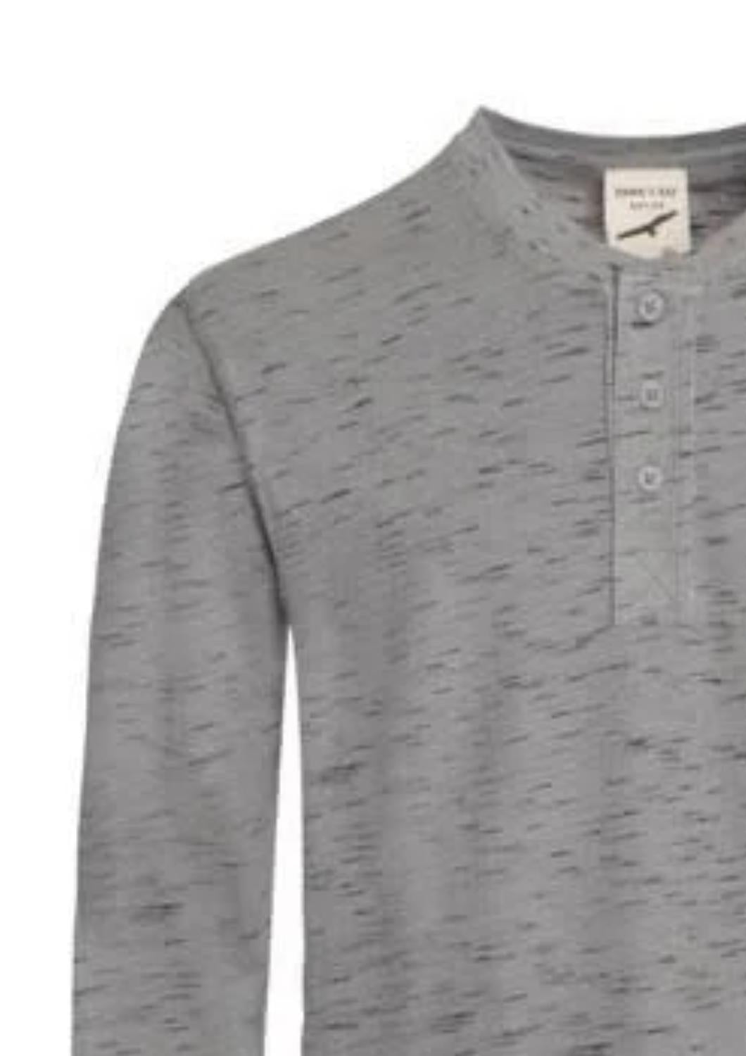 Zexi - Men's Long Sleeve Henley Shirt