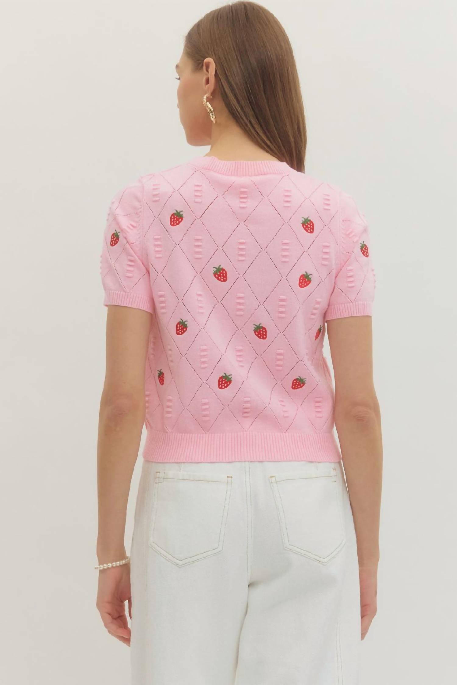 Entro - Sweet Berry Bliss Sweater