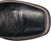 ROPER Women's Native Western Boot in blue stitch black leather - women's shoe - view 6