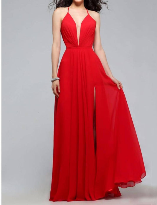 A Line Evening Gown