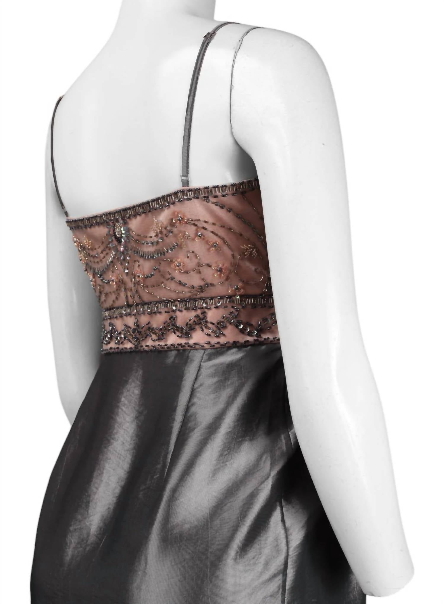 Sue Wong - Beaded Scrolling Dress