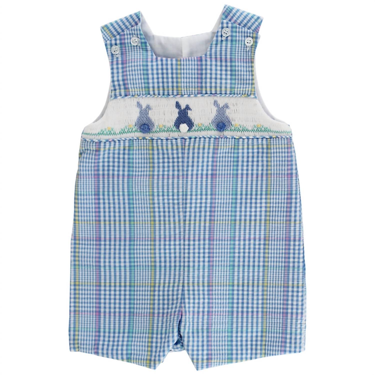 Bailey Boys Kid's Cottontails John John Short in blue - kids' item