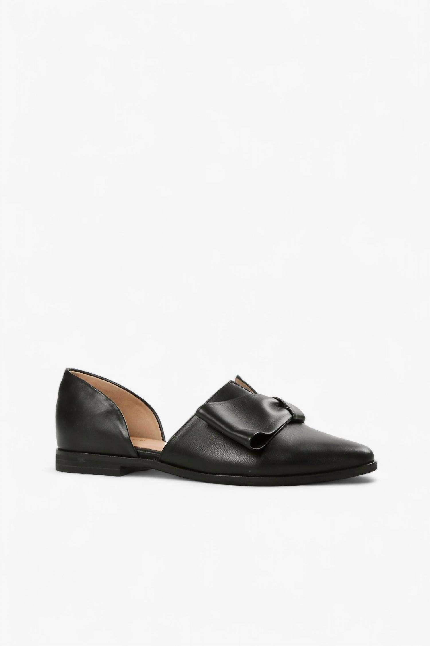 All Black - Women's D’orsay Flats