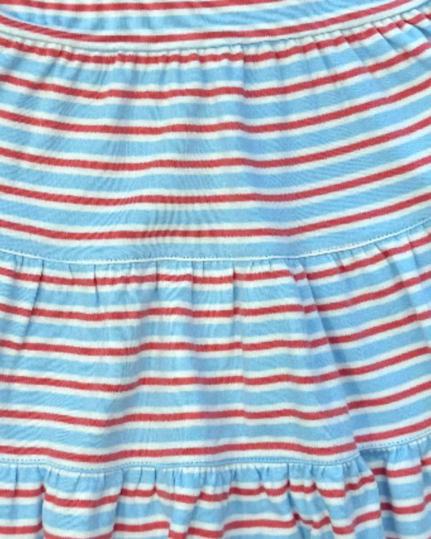 Luigi Kids - Girl's Tiered Sleeveless Dress