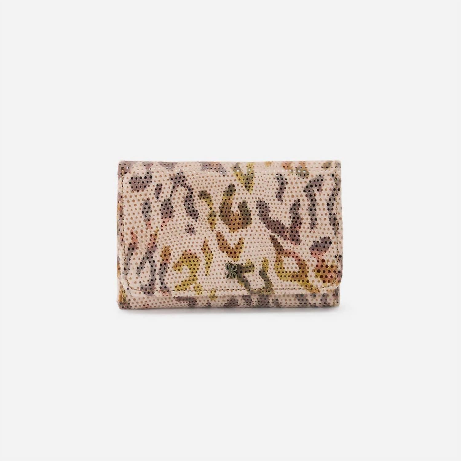 HOBO Women's Jill Trifold Wallet in summer safari - women's bag