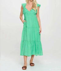 Meet Me in Santorini Breeze Maxi Dress in santorini breeze maxi dress in cypress - women's dress