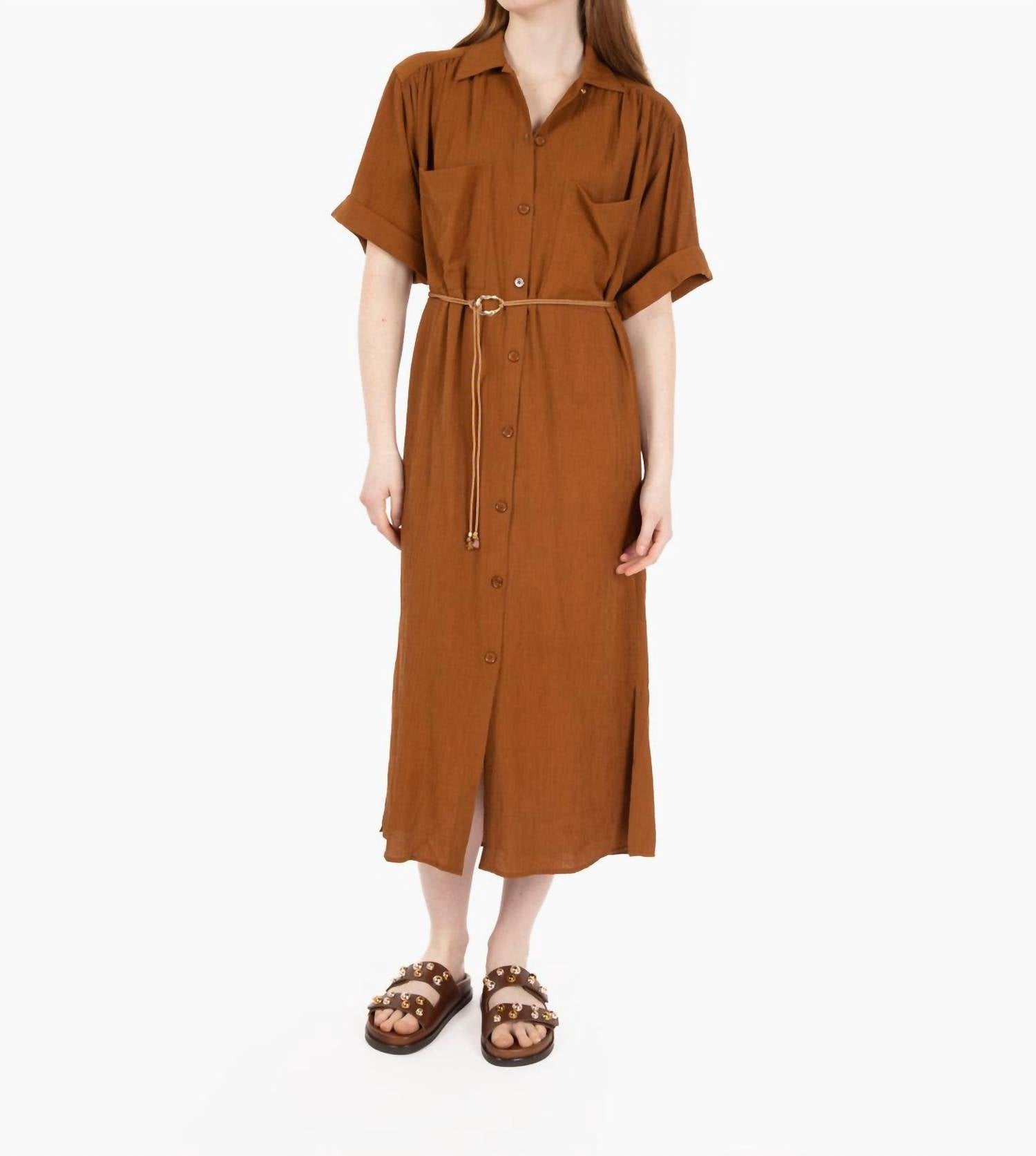 Sessun - Sofia Midi Shirt Dress