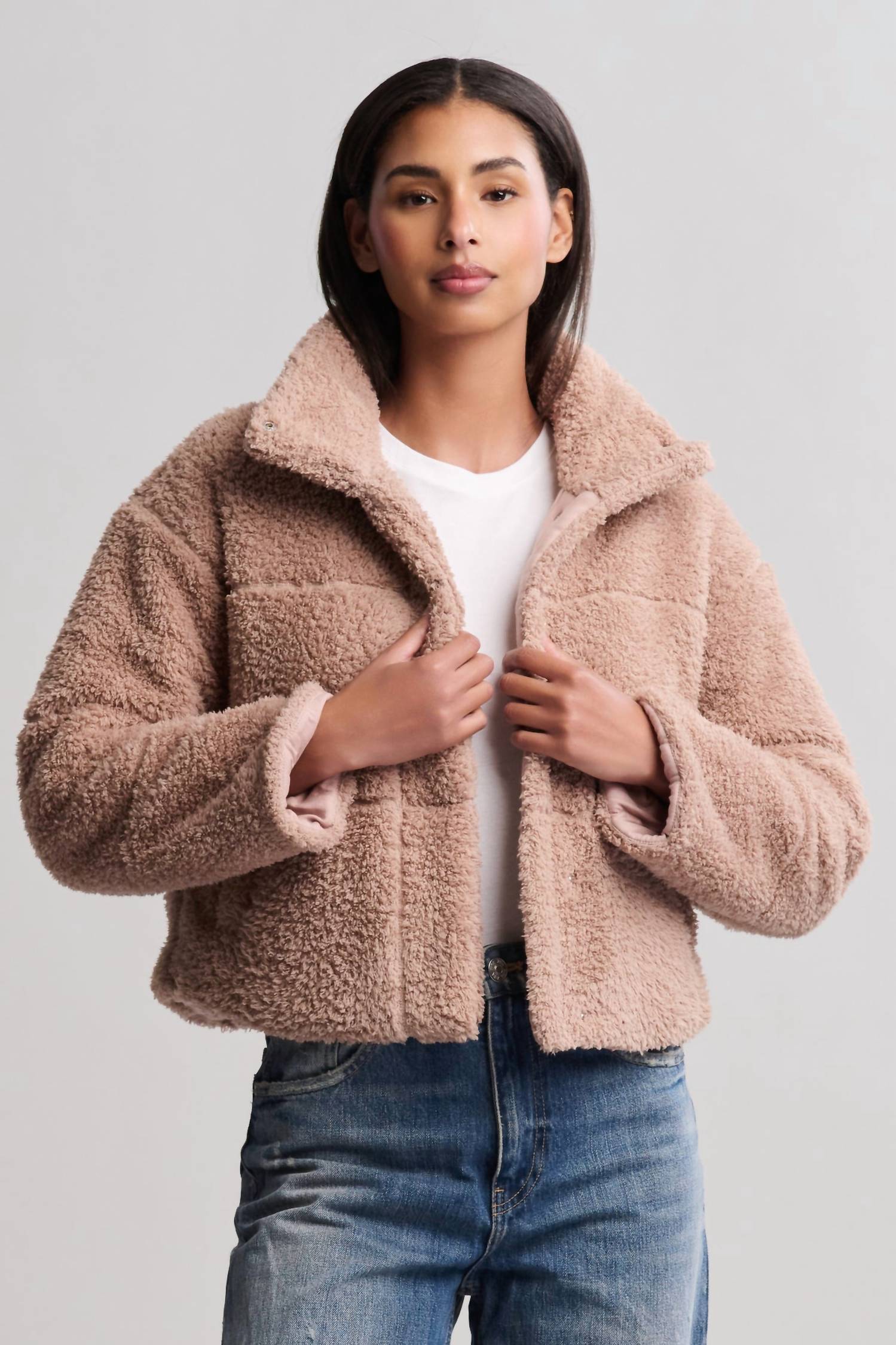 Barefoot Dreams - Brushed Cozy Chic Puffer Jacket