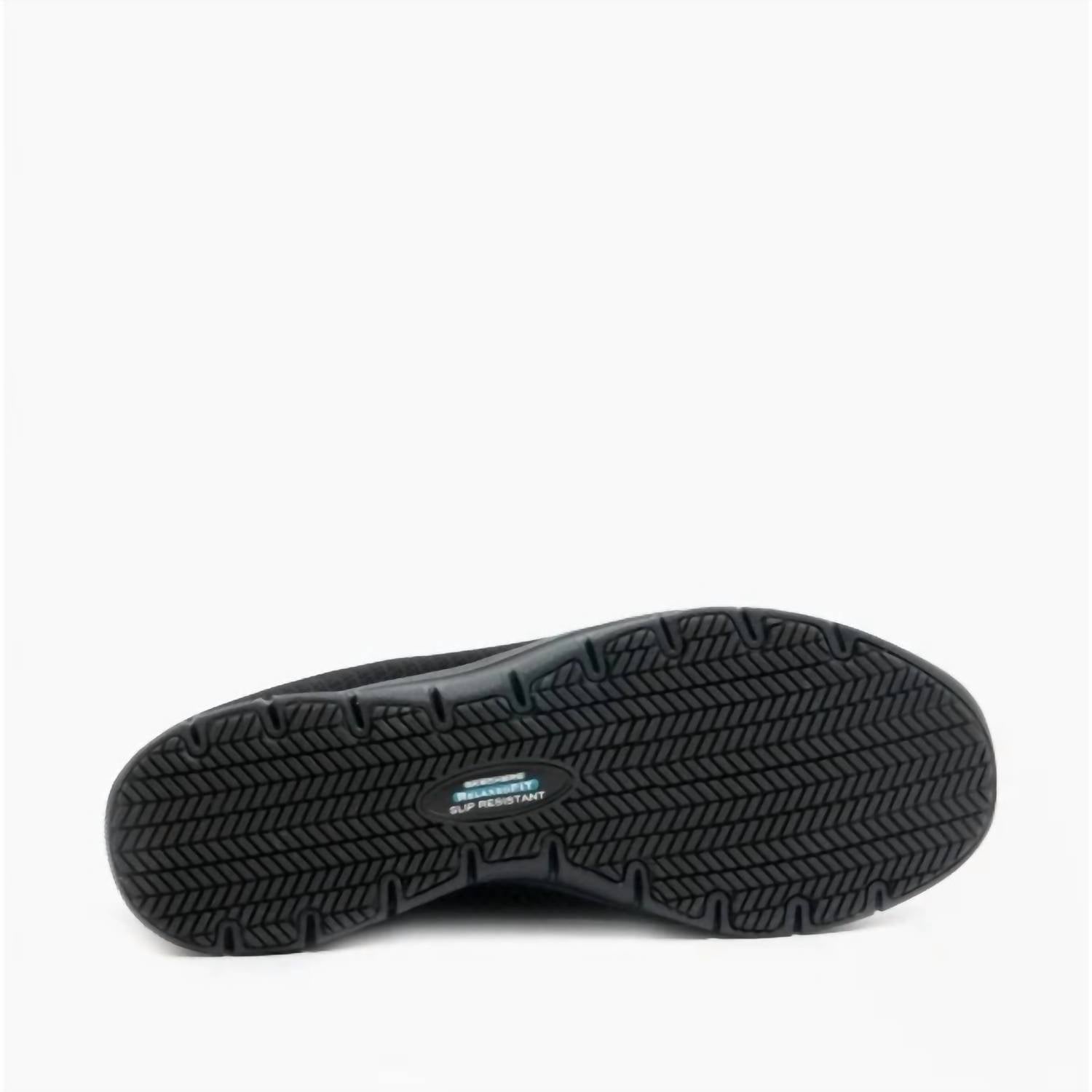 Skechers Women's Ghenter Sr Shoes in black - women's sneaker - alternate view