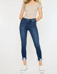 Kancan - High Rise Ankle Skinny Jeans