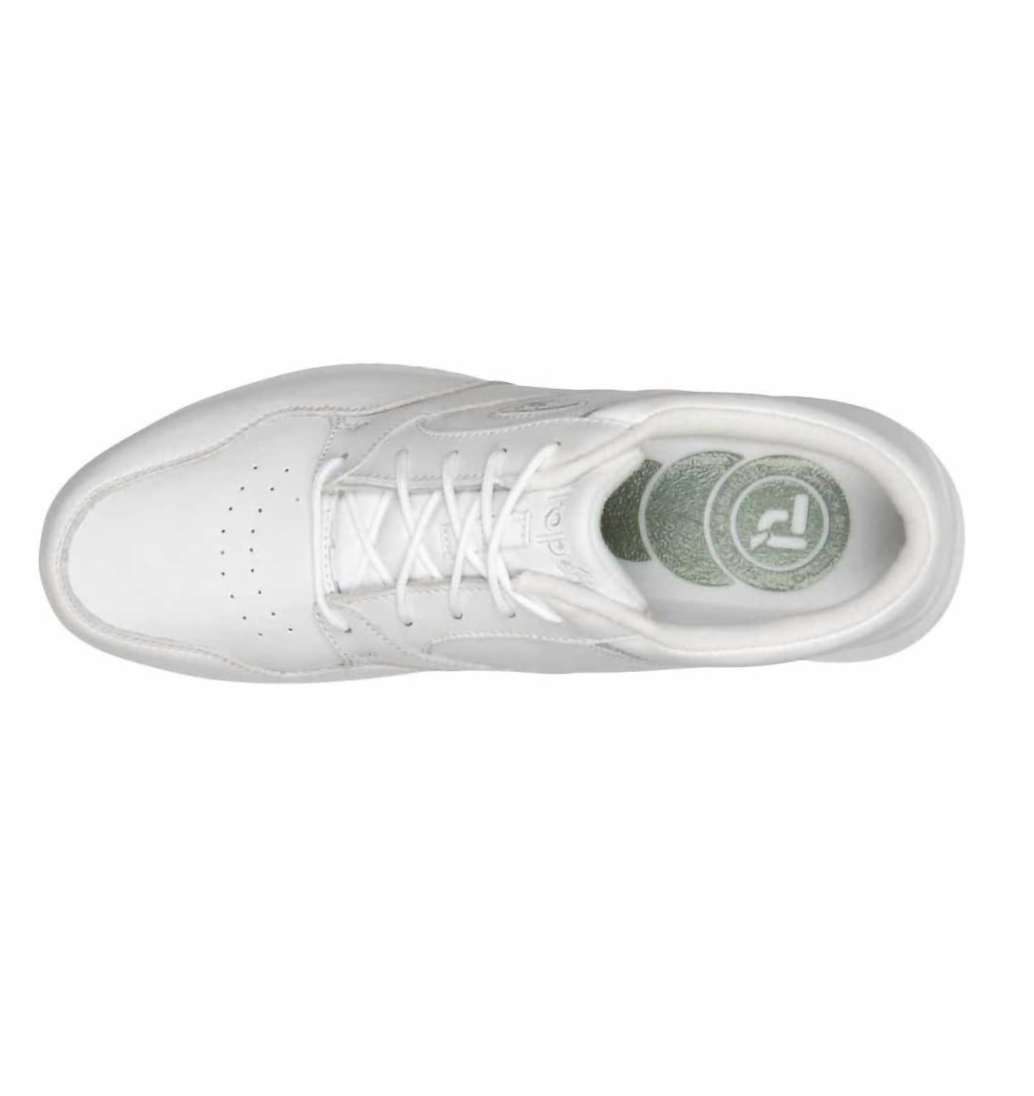 PROPET Men's Life Walker Lace Shoes in white - men's shoe - view 6