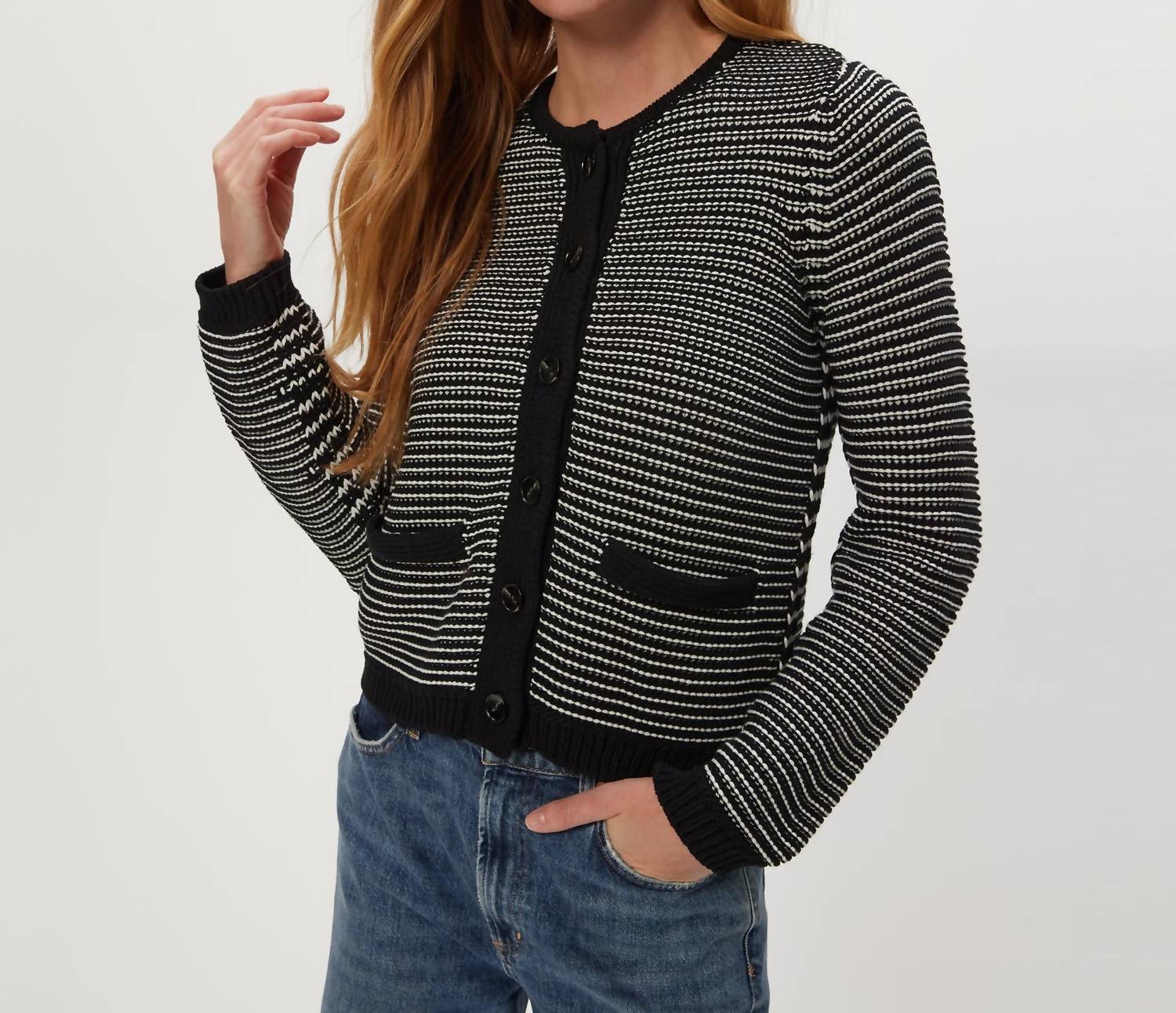 Michael Stars - Kaden Crewneck Cardigan