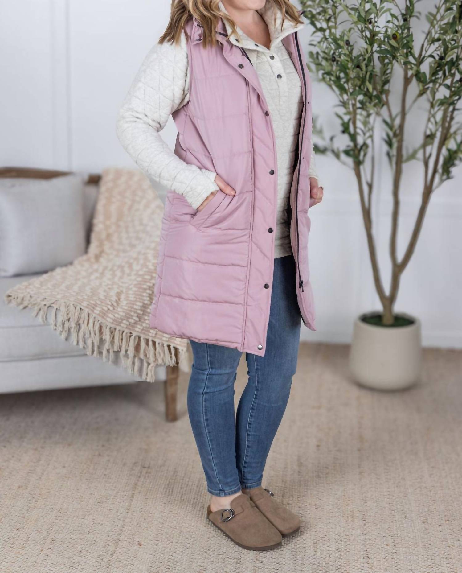 Michelle Mae - Harlow Long Vest