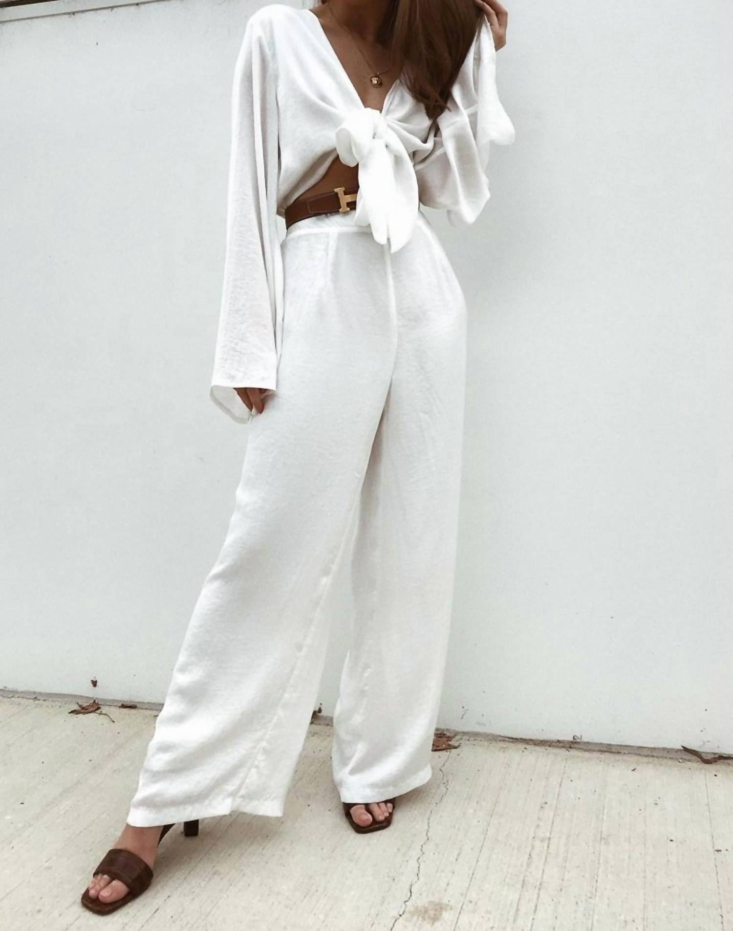 Dress Forum - Jet Stream Woven Pant Set