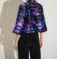 Joseph Ribkoff - Abstract Print Swing Style Jacket