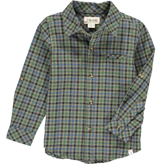 Me & Henry - Men’s Atwood Long Sleeve Woven Shirt