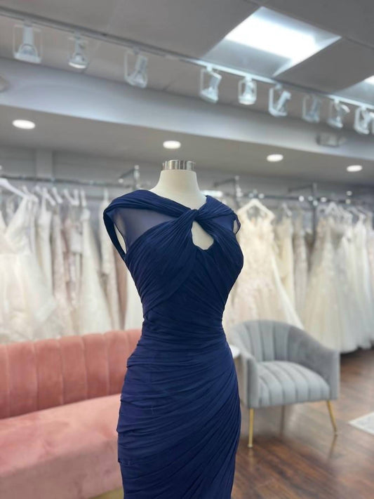 Mgny - Women's Ruched Bodice Dress