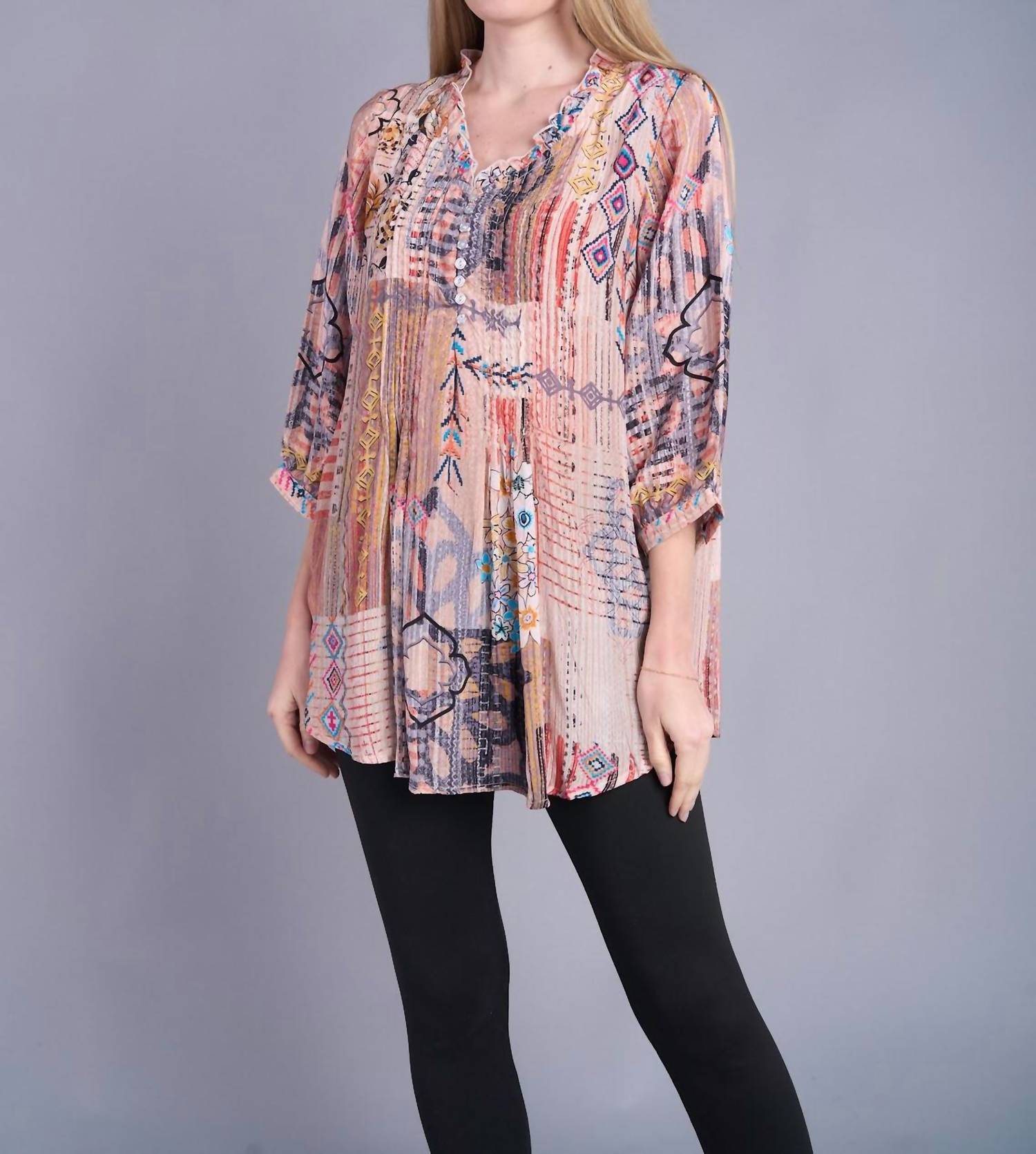 Shana Apparel - Ruched Tunic