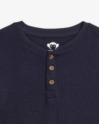Appaman - Boy's Craftsman Thermal Henley Top