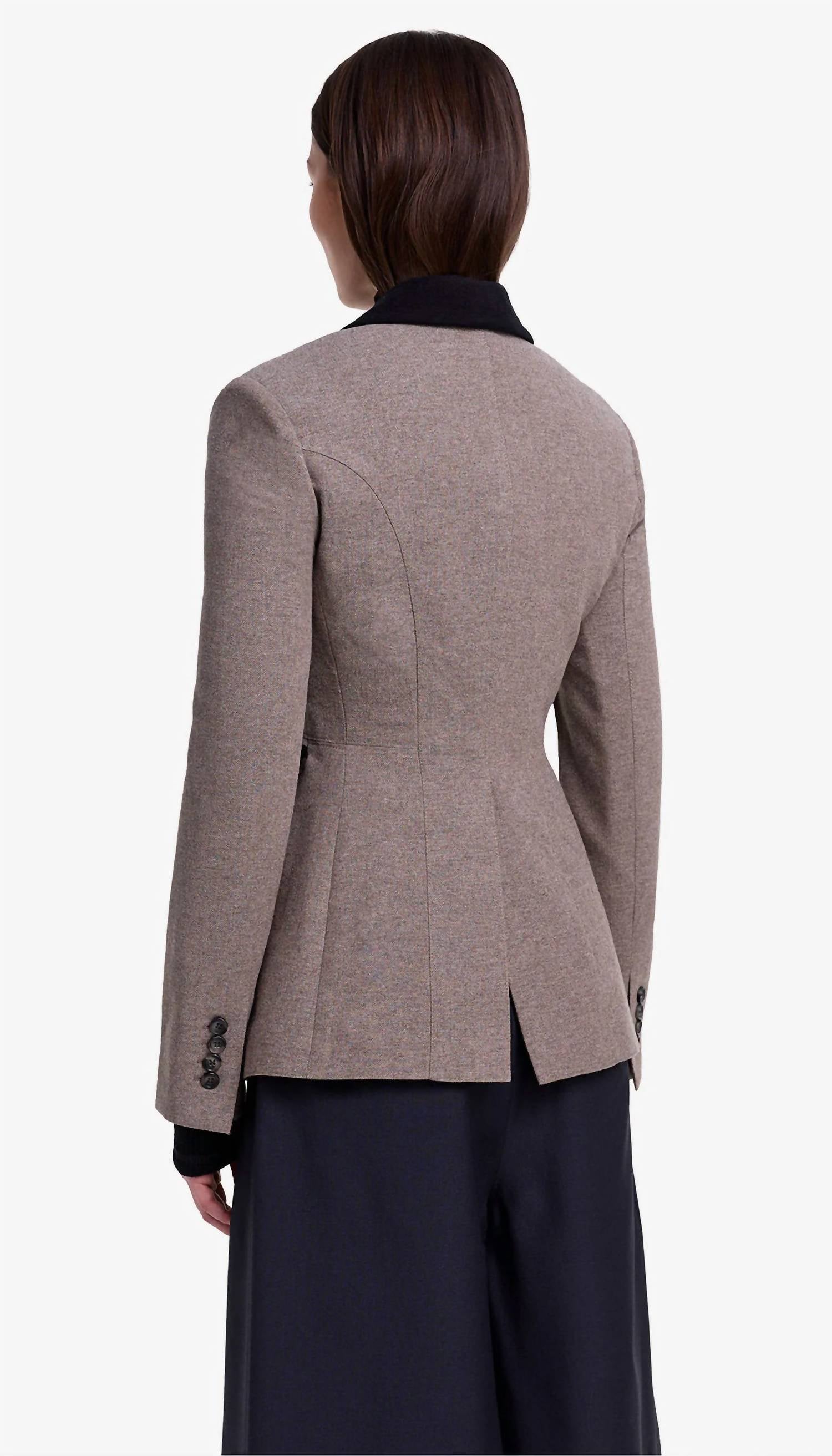 Smythe - Blocked Seamed Blazer