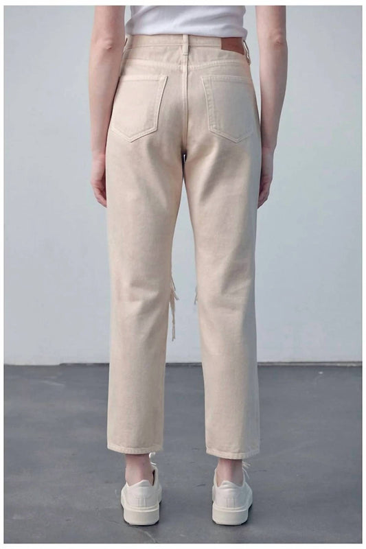 Hidden - Hi-rise Shredded Knee Jeans