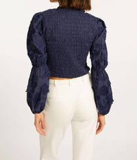 Caballero - Arabella Navy Top