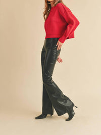 Aemi + Co - Layla Boxy Pullover Sweater