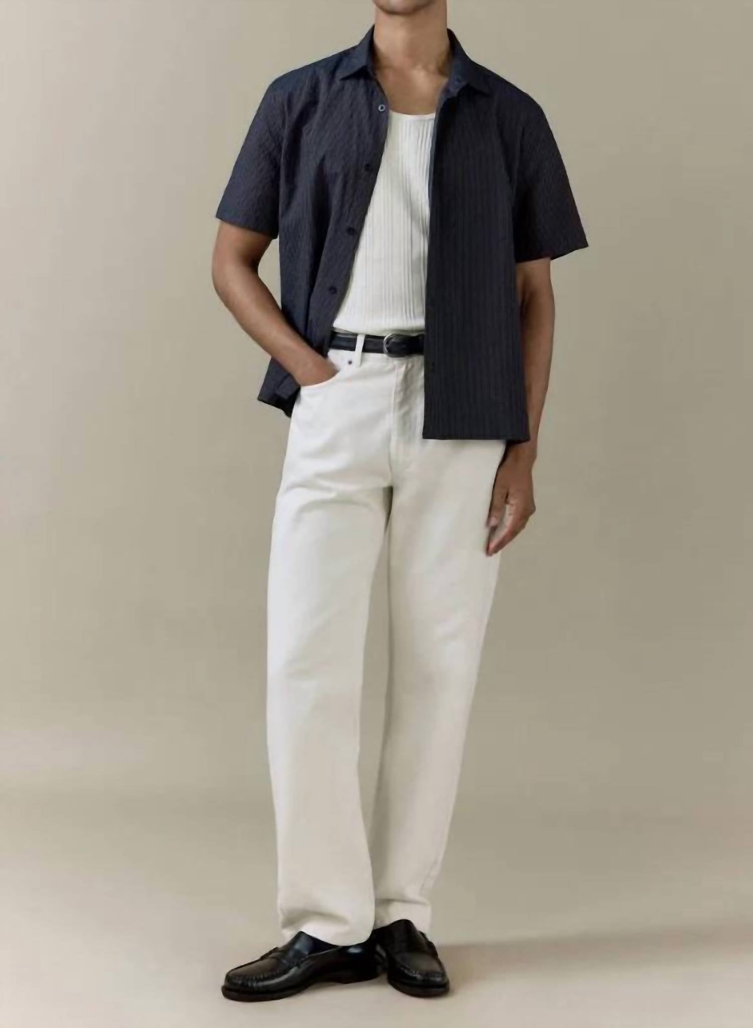 Percival - Straight Leg Denim Jeans