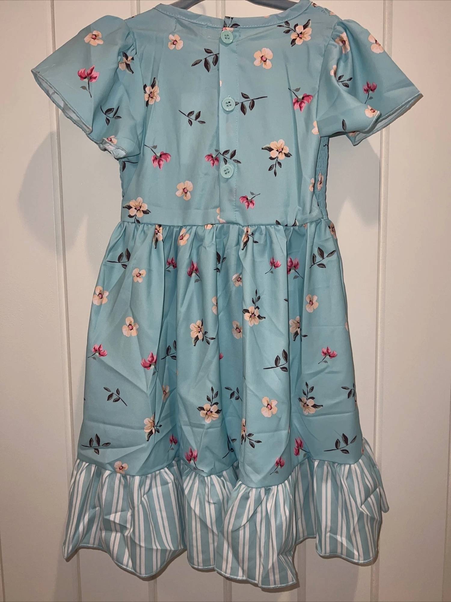 Pete + Lucy - Girls Romantic Floral Country Dress
