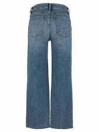 Kut From The Kloth - Charlotte High Rise Wide Leg Jeans With Raw Hem