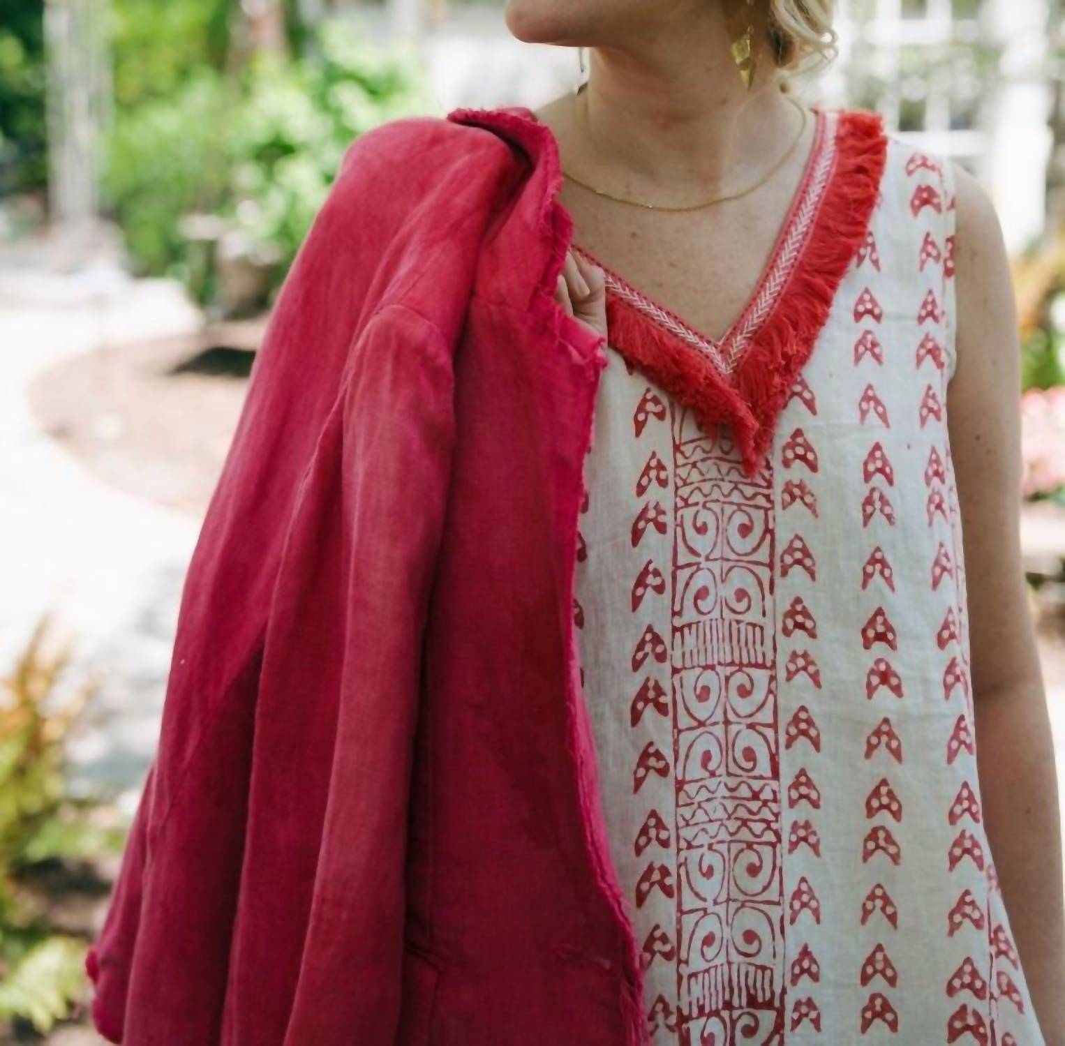 Alamwar - Cairo Zambia Print Dress