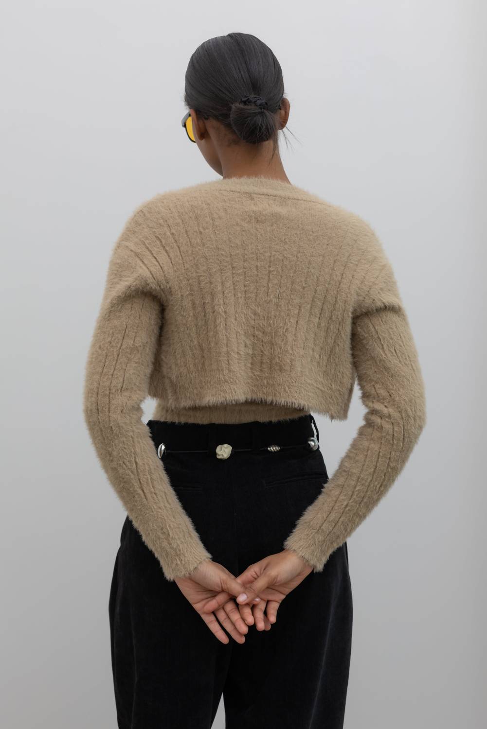 Collective - Fuzzy Bolero Cardigan Set