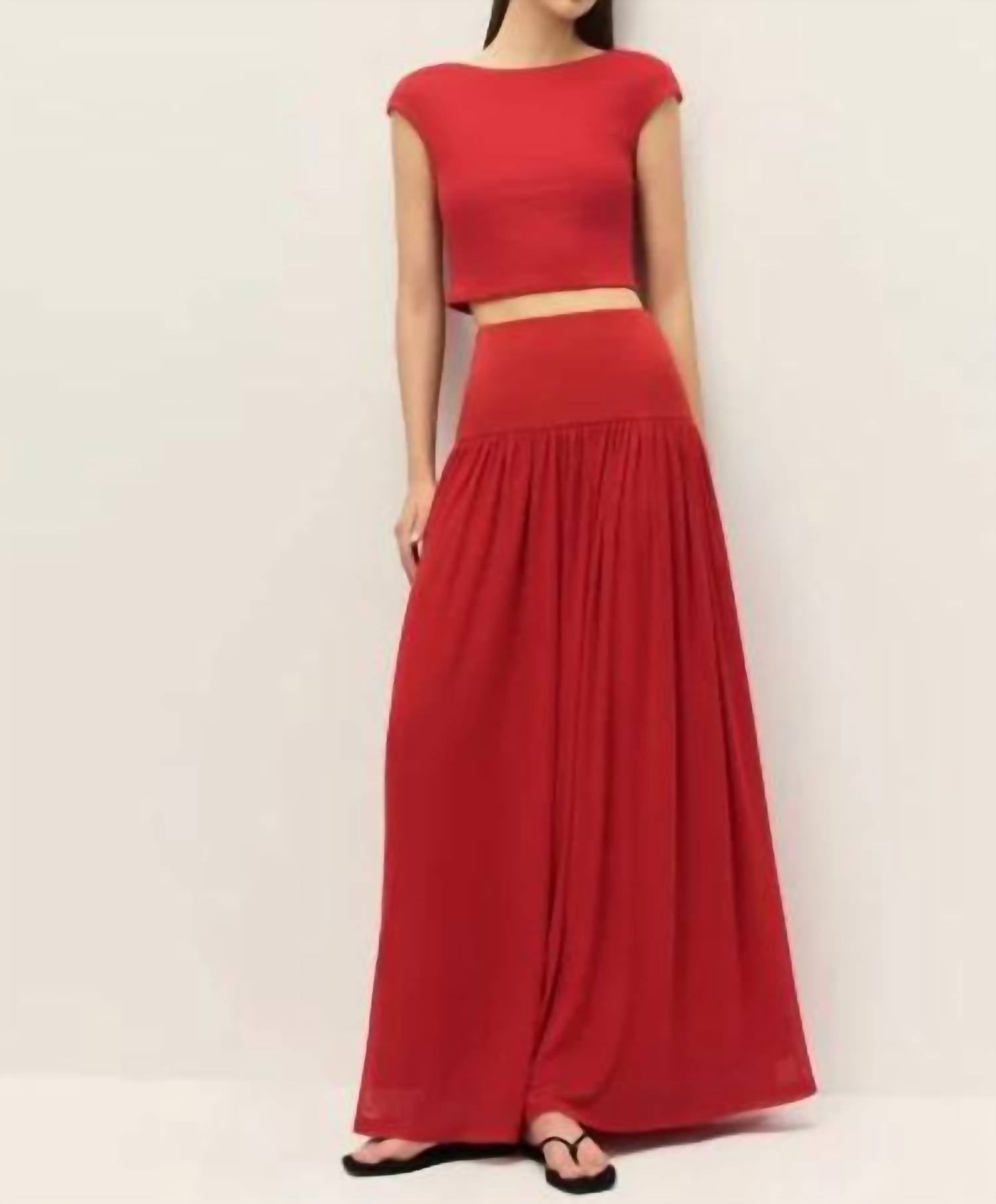 Elodie - Darya Boat Neck Top