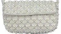 La Chic Designs - Women's Double Sided Beaded Shoulder Bag