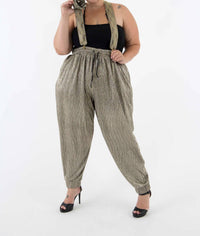 Sante Grace - Luxury Crinkle Evening Jogger Pants
