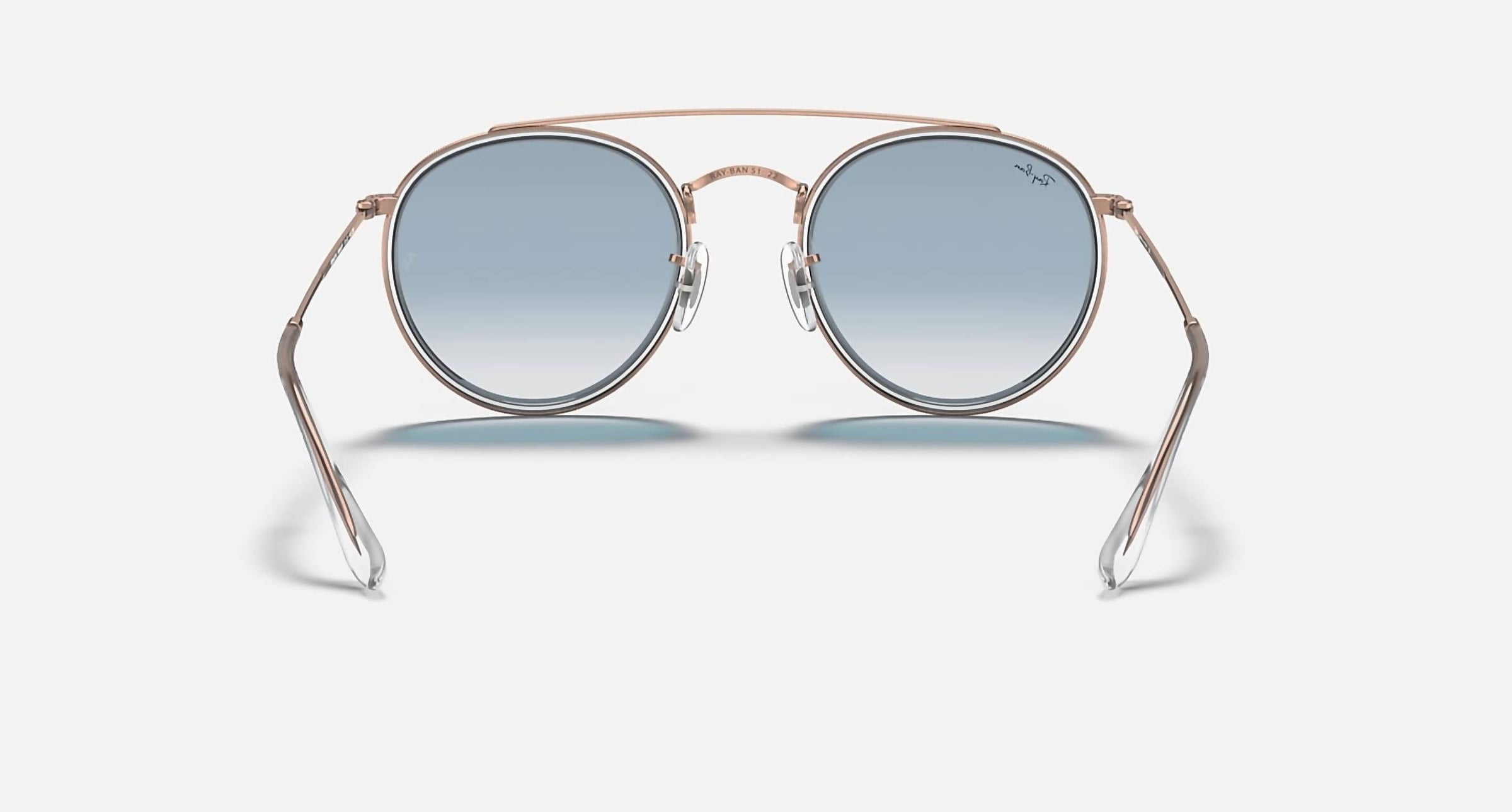 Ray Ban - Women's Rb3647n Round Double Bridge Sunglasses