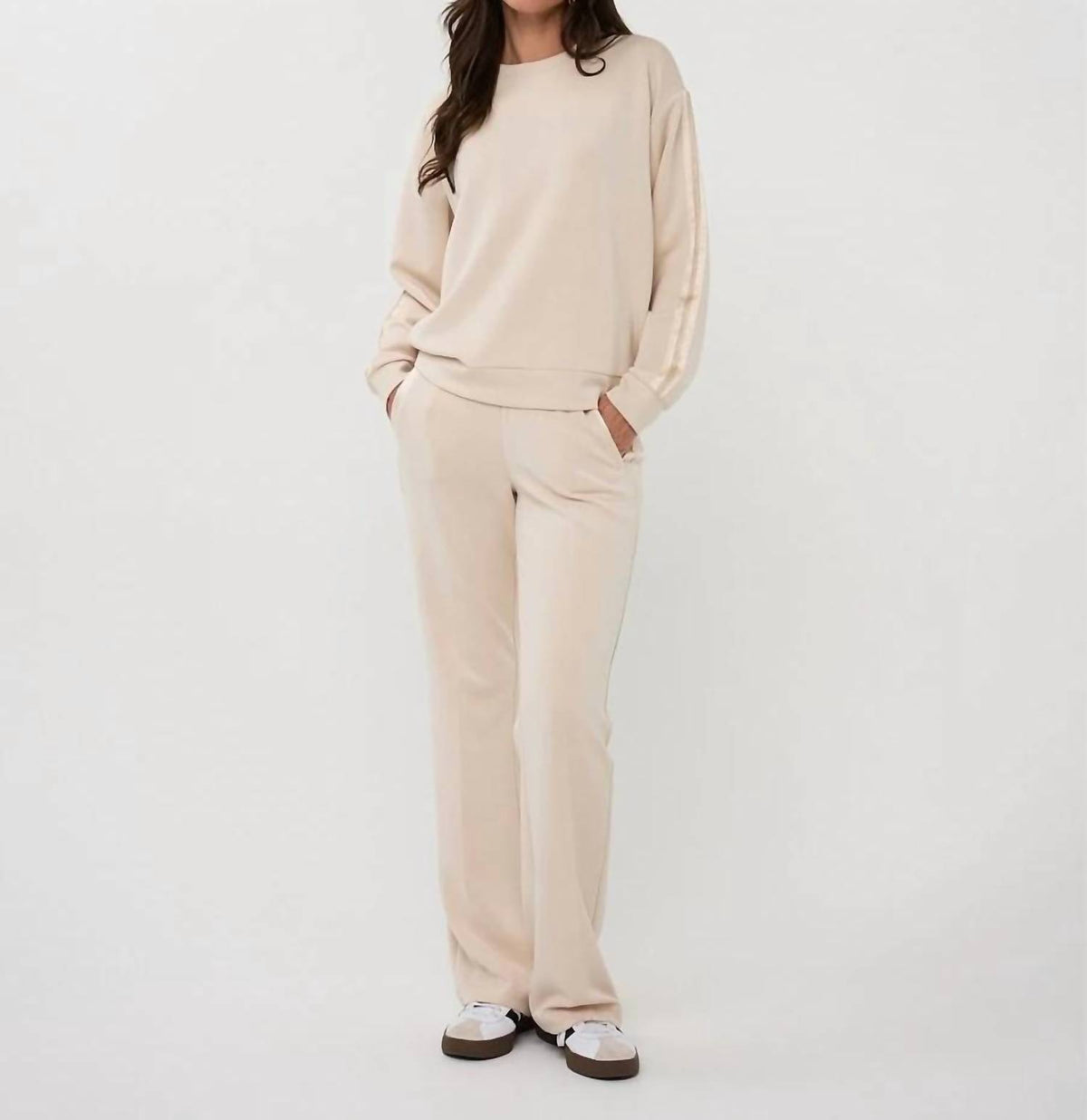 Esqualo - Wide Leg Modal Pants