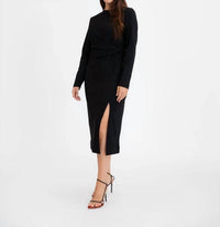 Tanya Taylor - Long Sleeve Solid Cody Dress