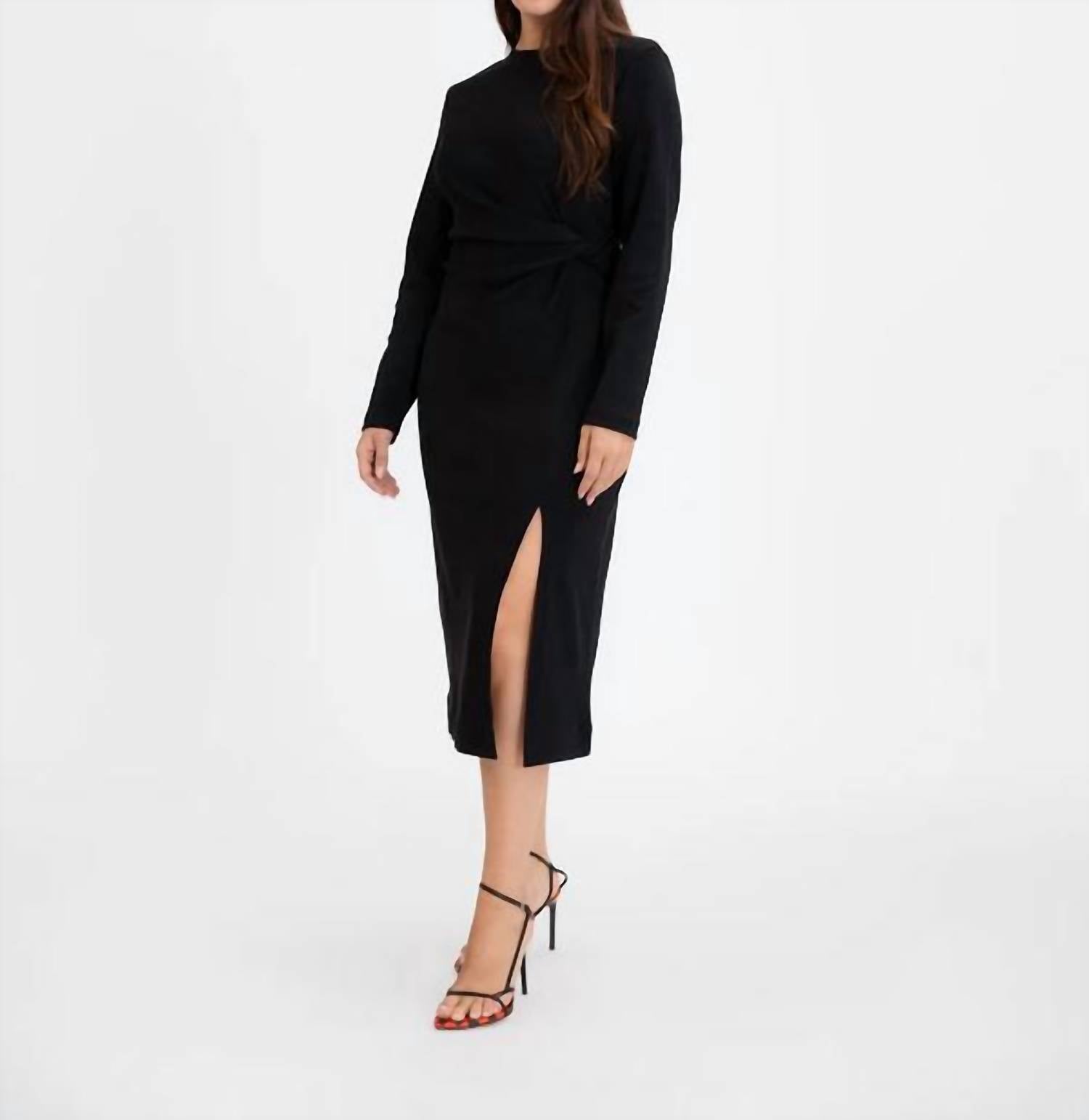 Tanya Taylor - Long Sleeve Solid Cody Dress