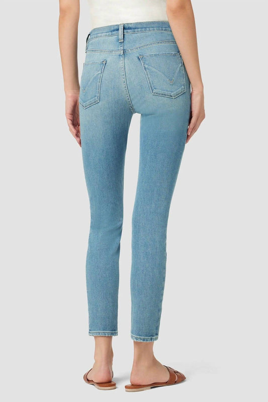Hudson - Barbara High Rise Super Skinny Ankle Jeans