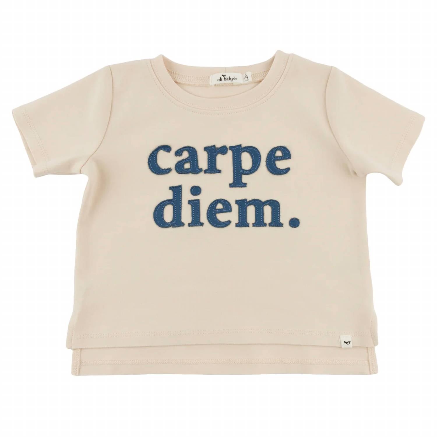 Oh Baby! - Boys Carpe Diem Raw Edge Shirt