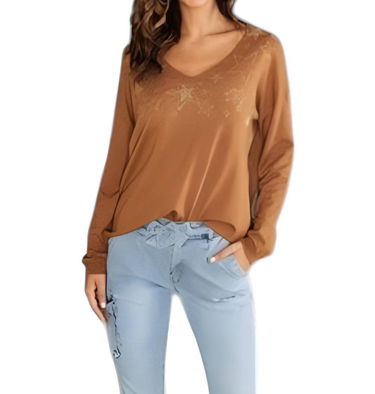 Venti6 - Star Studded Lightweight Sweater